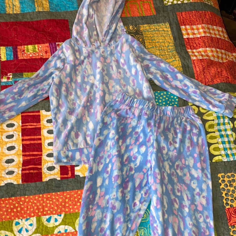 Girls 4/5T sweat Jammie outfit